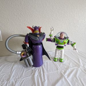 Zurg and buzz lightyear action figure